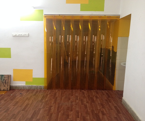 insect amber pvc strip curtains chennai